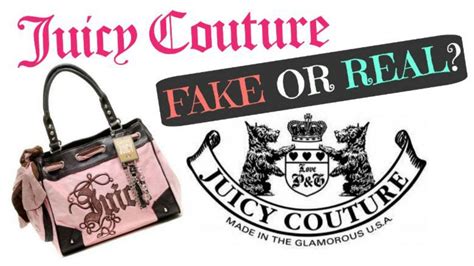 real vs fake juicy couture perfume|authentic juicy couture purses.